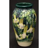 Moorcroft pottery vase - Angels Trumpets