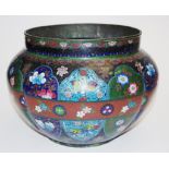 Good antique Chinese cloisonne jardiniere