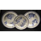 Pair Georgian Wedgwood soup bowls