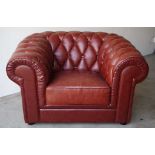 Chesterfield single seater lounge