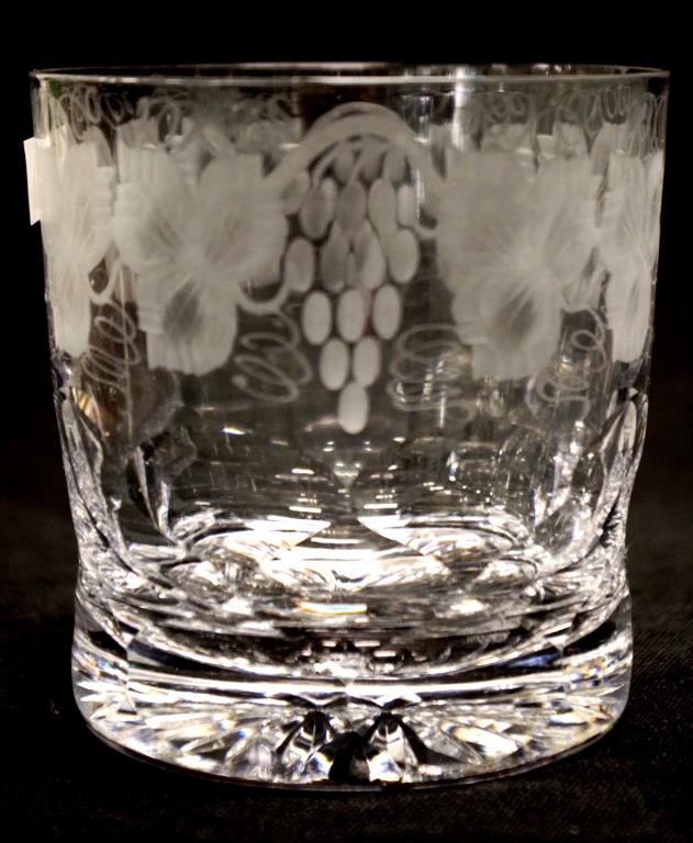 Eight good Tudor crystal whisky tumblers - Image 2 of 3