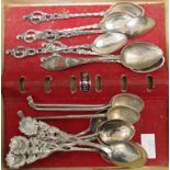 Set of 6 Norwegian sterling silver coffee spoons