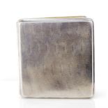 Sterling silver cigarette case