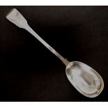 George III sterling silver basting spoon