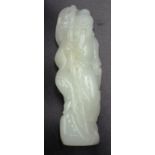 Chinese carved jade Sage figure