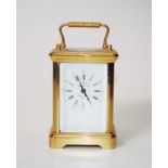 Boxed L'Epee France brass carriage clock