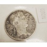 1811 French Napoleon Empire 5 Francs coin