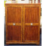 Coco Republic two door fitted liquor cabinet