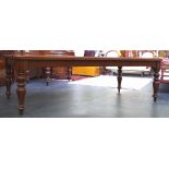 Large Victorian style cedar table
