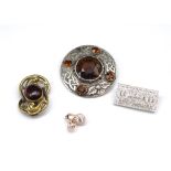Victorian brooch and costume jewellery