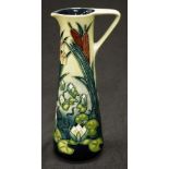 Moorcroft pottery tall jug - Lamia design