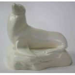 Wedgwood Skeaping moonstone glaze seal figure