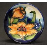 Moorcroft pottery plate - Spiraxia