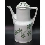 Art Nouveau Albin Muller ceramic coffee pot