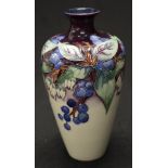 Moorcroft pottery vase - Blue Berries