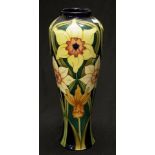 Moorcroft pottery large vase - Daffodil