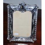 Edwardian sterling silver photo frame