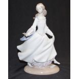 Lladro Dancing Woman figure