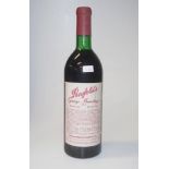 Bottle Penfolds vintage 1981 Grange Hermitage