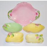 Five assorted Royal Winton dishes