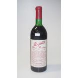 Bottle Penfolds vintage 1982 Grange Hermitage