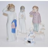 Three various Nao figurines