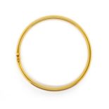 22ct yellow gold bangle