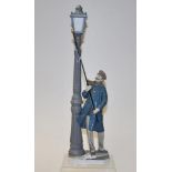 Lladro Lamplighter figure