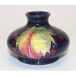 Moorcroft "leaves and berries" squat vase