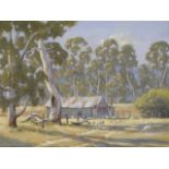 Graham Charlton 1940- "Old farm near Shoalhaven"