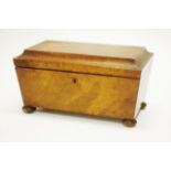 Regency Sarcophagus tea caddy