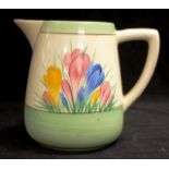 Clarice Cliff crocus jug