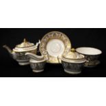 Regency Anthemion patterned tea set