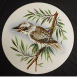 Vintage German Kookaburra ceramic platter