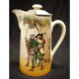 Doulton 'Under the Greenwood Tree' coffee pot