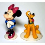 Two Royal Doulton "Mickey Mouse" series figurines