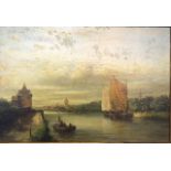 A. A. De Meijer "Canal scene"