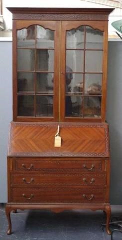 Vintage Bureau Bookcase