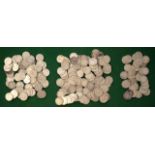 Quantity of Australian pre-1945 sixpence coins