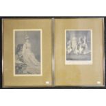 Two Edwardian Royal Family photographic prints