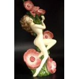 The Carlton Ware girl "Anenome" figurine