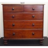 Victorian cedar chest of drawers