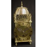 Brass Lantern clock, English style