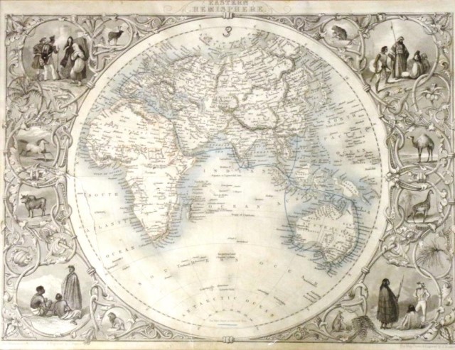 Two vintage World Maps - Image 3 of 3