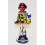 Murano glass Clown figure