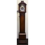 English long case 'grandmother' clock