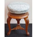 Antique dressing table stool