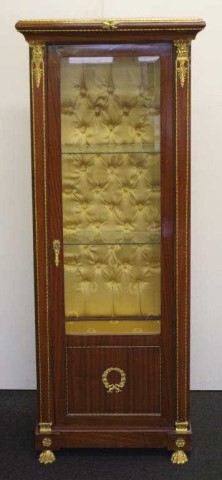 French Empire style display cabinet