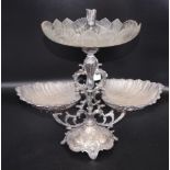 Vintage silver plate centrepiece