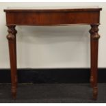 Vintage mahogany hall table